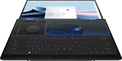 Ноутбук ASUS Zenbook DUO UX8406CA-QL214X 14" FHD OLED, Intel Ultra 7 255H, 32GB, F2TB, UMA, Win11P, Сірий