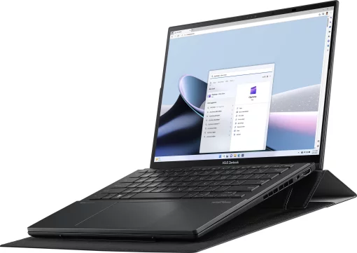 Ноутбук ASUS Zenbook DUO UX8406CA-QL214X 14" FHD OLED, Intel Ultra 7 255H, 32GB, F2TB, UMA, Win11P, Сірий