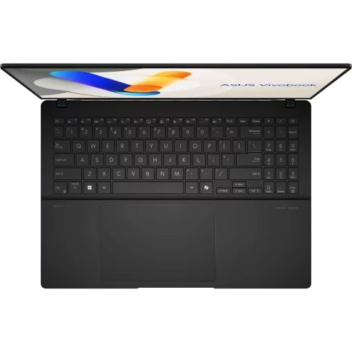 Ноутбук ASUS Vivobook S 16 M5606KA-RI013 16" 3K OLED, AMD AI 5 340, 16GB, F1TB, UMA, NoOS, Чорний
