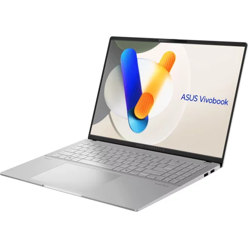 Ноутбук ASUS Vivobook S 16 M5606KA-RI010 16" 3K OLED, AMD AI 7 350, 16GB, F1TB, UMA, NoOS, Сріблястий