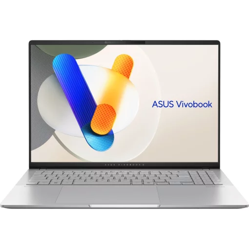 Ноутбук ASUS Vivobook S 16 M5606KA-RI014 16" 3K OLED, AMD AI 5 340, 16GB, F1TB, UMA, NoOS, Сріблястий