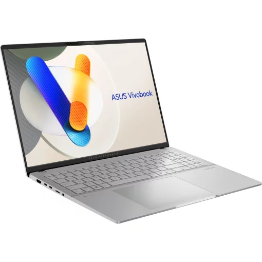 Ноутбук ASUS Vivobook S 16 M5606KA-RI014 16" 3K OLED, AMD AI 5 340, 16GB, F1TB, UMA, NoOS, Сріблястий