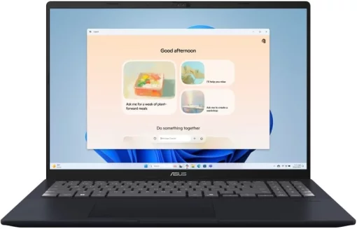 Ноутбук ASUS Vivobook 16 X1607CA-MB058 16" WUXGA IPS, Intel Ultra 5 225H, 16GB, F512GB, UMA, noOS, Блакитний