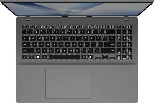 Ноутбук ASUS Vivobook 16 M1607KA-MB060 16" WUXGA IPS, AMD AI 7 350, 16GB, F1TB, UMA, NoOS, Сріблястий