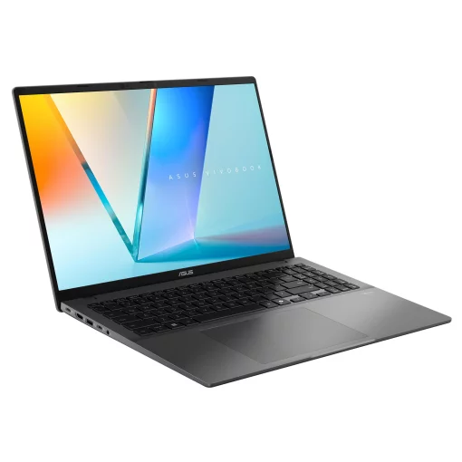 Ноутбук ASUS Vivobook S 16 S3607QA-PL006W 16" 2.5K IPS, Snapdragon X1 26 100, 16GB, F1TB, UMA, Win11, Сірий