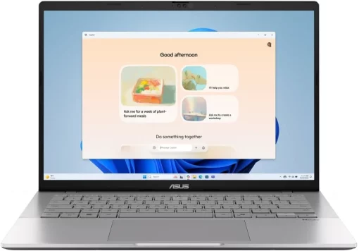 Ноутбук ASUS Vivobook S 14 M3407HA-LY018 14" WUXGA IPS, AMD R5-220, 16GB, F512GB, UMA, NoOS, Сріблястий