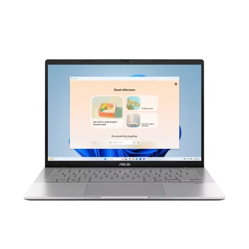 Ноутбук ASUS Vivobook S 14 S3407CA-LY023 14" WUXGA IPS, Intel Ultra 5 225H, 16GB, F512GB, UMA, NoOS, Сріблястий