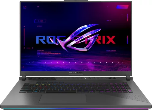 Ноутбук ASUS ROG Strix G18 G814PH-S8022 18" WUXGA IPS, AMD R9-8940HX, 16GB, F512GB, NVD5050-8, noOS, Сірий