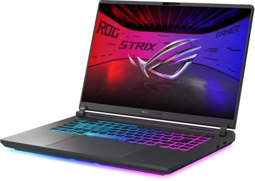 Ноутбук ASUS ROG Strix G16 G615JHR-RV075 16" WUXGA IPS, Intel I7-14650HX, 16GB, F512GB, NVD5050-8, noOS, Сірий