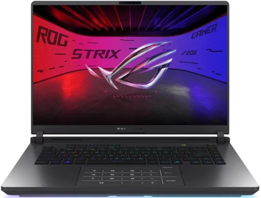 Ноутбук ASUS ROG Strix G16 G615LR-S5273 16" 2.5K IPS, Intel Ultra 7 255HX, 32GB, F1TB, NVD5070Ti-12, noOS, Сірий