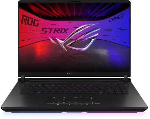 Ноутбук ASUS ROG Strix SCAR 16 G635LR-RW074W 16" 2.5K mLED, Intel Ultra 9 275HX, 32GB, F1TB, NVD5070Ti-12, Win11, Чорний