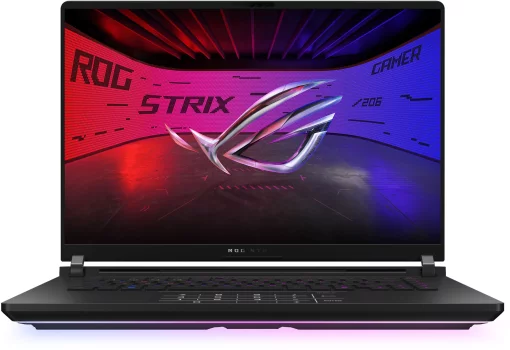 Ноутбук ASUS ROG Strix SCAR 16 G635LR-RW074W 16" 2.5K mLED, Intel Ultra 9 275HX, 32GB, F1TB, NVD5070Ti-12, Win11, Чорний