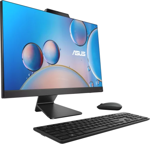 Комп'ютер персональний моноблок ASUS M3402WFAK-BPC0340 23.8" FHD AG, AMD R5-7520U, 16GB, F512GB, UMA, WiFi, кл+м, без ОС, чорний