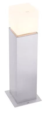 Cвітильник стовпчик Philips LED BCP211 60см 13Вт 1000Лм 3000К срібло