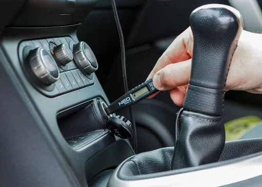 Детектор напруги Neo Tools, 12-250В, РК-дисплей, 0.014кг