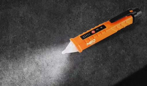 Детектор напруги Neo Tools, 12-1000В, кат.1000В, 2АААх1.5В, 0.056кг