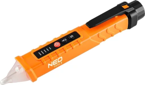 Детектор напруги Neo Tools, 12-1000В, кат.1000В, 2АААх1.5В, 0.056кг