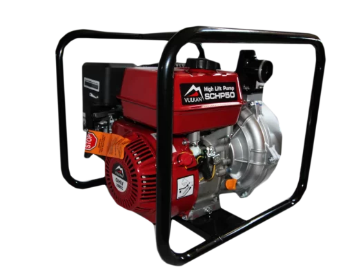 Мотопомпа рукав 50мм, 18м3/год, підйом 80м,  високонапірна, SCHP50