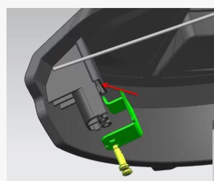 Ніж до захисту косильної головки тріммера акум. ST1400E-ST-S