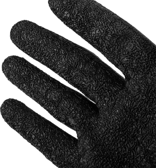 Рукавички робочі Neo Tools поліестер з латексним покриттям, р.9, червоно-чорний 12шт