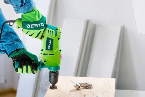 Рукавички робочі Verto, синтетична шкіра, р.10, зелений