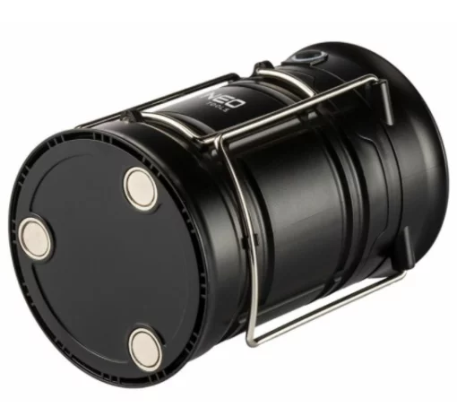 Ліхтар кемпінговий на батарейках Neo Tools, ААх3, 200лм, 3Вт, 3 функції освітлення, 3 магніти в підставці, червоне сигнальне світло