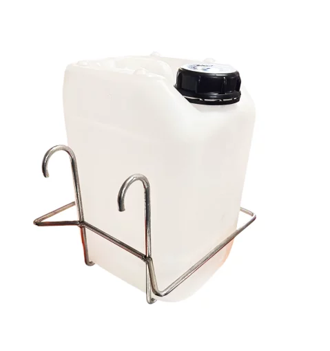 Підставка нерж. та каністра 5л. для миючих засобів(Stella)