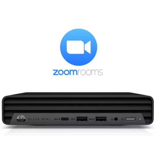 Комп'ютер персональний неттоп HP Mini Conference G9 PC with Zoom Rooms, Intel i7-12700T, 16GB, F256GB, Wi-Fi 6E, BT 5.3, Win10IoT, чорний
