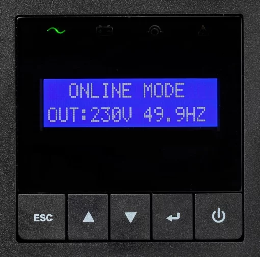 Джерело безперебійного живлення Eaton 9E, 2000VA/1800W, RM 2U, LCD, USB, RS232, 6xC13