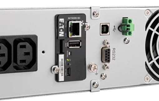 Джерело безперебійного живлення Eaton 9E, 3000VA/2700W, RM 2U, LCD, USB, RS232, 6xC13, 1xC19