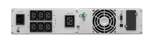 Джерело безперебійного живлення Eaton 9E, 3000VA/2700W, RM 2U, LCD, USB, RS232, 6xC13, 1xC19