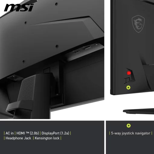 Монітор MSI 23.8" MAG 242F HDMI, DP, Audio, IPS, 200Hz, 0.5ms, sRGB 115%, FreeSync