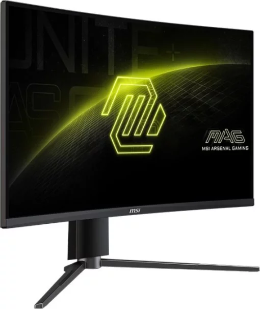 Монітор MSI 27" MAG 27CQ6PF 2xHDMI, DP, Audio, VA, 2560x1440, 180Hz, 0.5ms, sRGB 105%, CURVED, AdaptiveSync, HAS