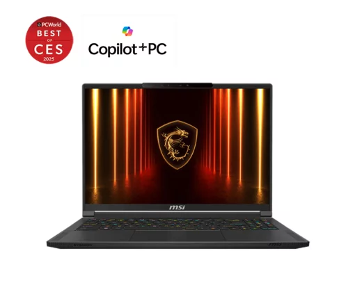 Ноутбук MSI Stealth A16 AI+ A3XWJG-084XUA 16" QHD+ 240Hz OLED, Ryzen AI 9 HX 370_12C_24T, 32GB, F1TB, NVD5090-24, DOS, чорний