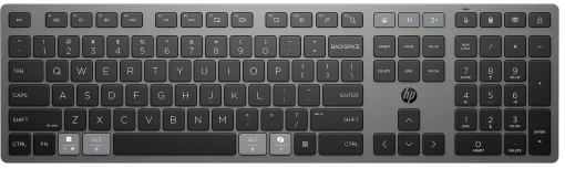 Комплект клавіатура та миша HP 720 Multi-Device Rechargeable, BT, EN/UK, чорний