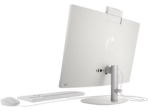 Комп'ютер персональний моноблок HP 245-G10 23.8" FHD IPS AG, AMD R5-7520U, 16GB, F512GB, UMA, WiFi, кл+м, 3р, DOS, білий