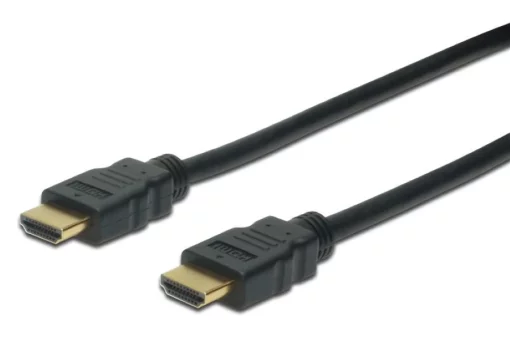 Кабель DIGITUS HDMI (M/M), High speed/Ethernet, 10м, чорний