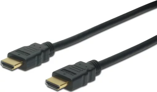 Кабель DIGITUS HDMI (M/M), High speed/Ethernet, 10м, чорний