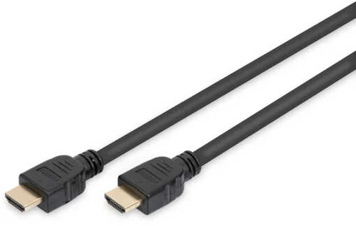 Кабель DIGITUS HDMI (M/M), 8K, Ultra High speed/Ethernet, 5м, чорний