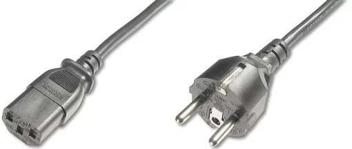 Кабель живлення DIGITUS Schuko > C13, 1.8м, чорний