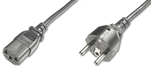 Кабель живлення DIGITUS Schuko > C13, 1.2м, чорний