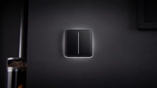 Вимикач двоклавішний Ajax LightSwitch чорний