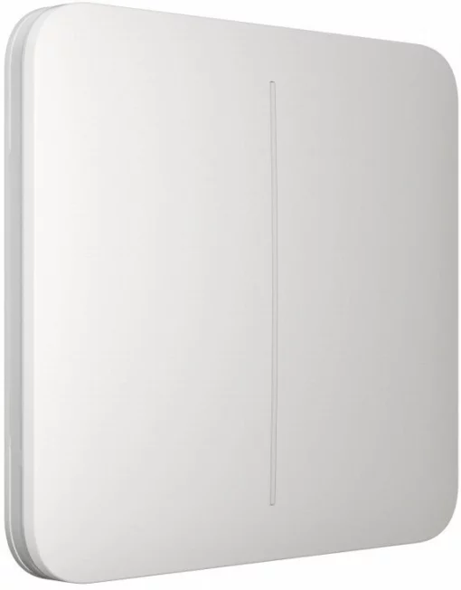 Вимикач двоклавішний Ajax LightSwitch білий