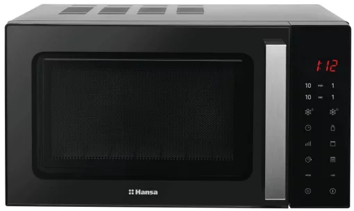 Мікрохвильова піч Hansa, 20л, електрон. керування, без поворотного столу, 700Вт, гриль, чорний