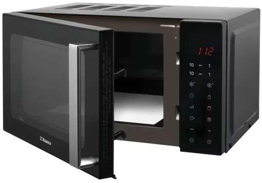 Мікрохвильова піч Hansa, 20л, електрон. керування, без поворотного столу, 700Вт, гриль, чорний