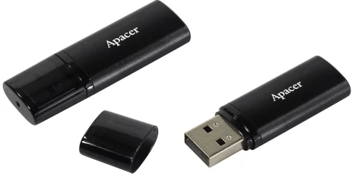 Накопичувач Apacer  32GB USB 3.2 Type-A AH25B Чорний