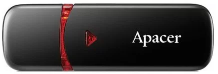Накопичувач Apacer  32GB USB 2.0 Type-A AH333 Чорний