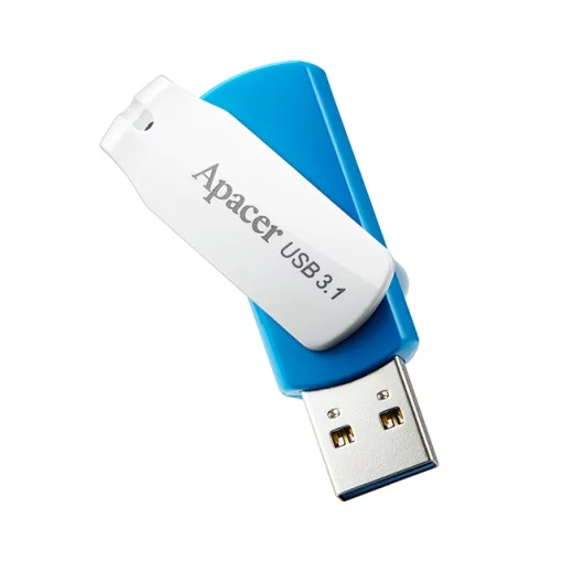 Накопичувач Apacer  32GB USB 3.1 Type-A AH357 Синій/Білий