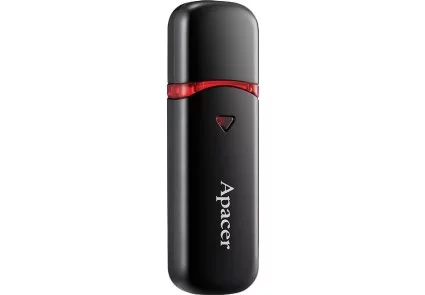 Накопичувач Apacer  64GB USB 2.0 Type-A AH333 Чорний