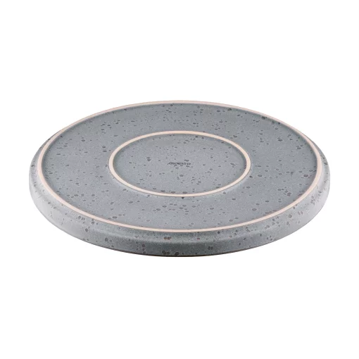 Тарілка обідня Ardesto Fasano, 26см, кераміка, сірий